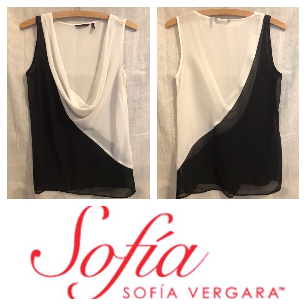 Sofia Sleeveless blouse